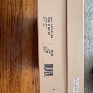 Michael Kors Red Suede Heels